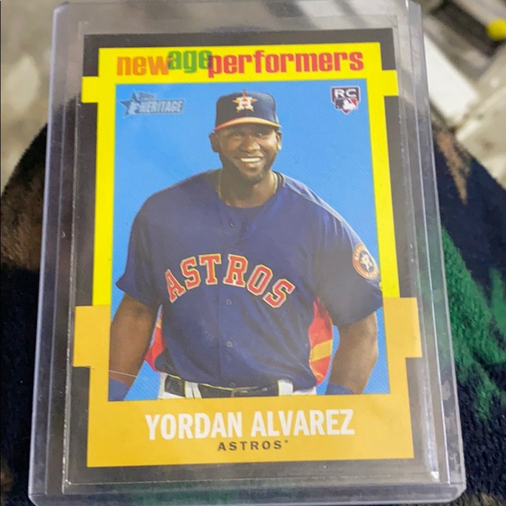 2020 Yordan Alvarez rookie of the year #NAP-2